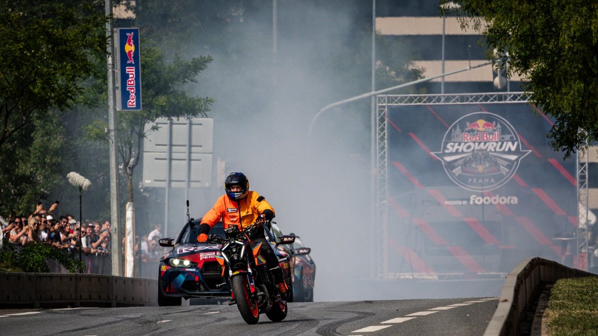 Red Bull Showrun v Praze 