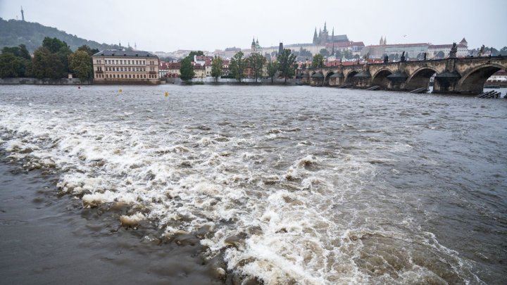 Praha se připravuje na povodně (září 2024)