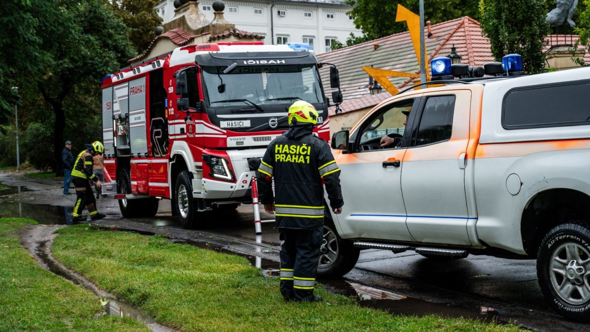 Povodně v Praze 2024