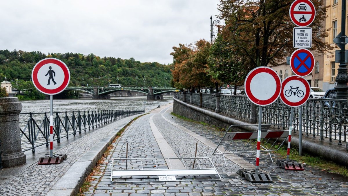 Povodně v Praze 2024