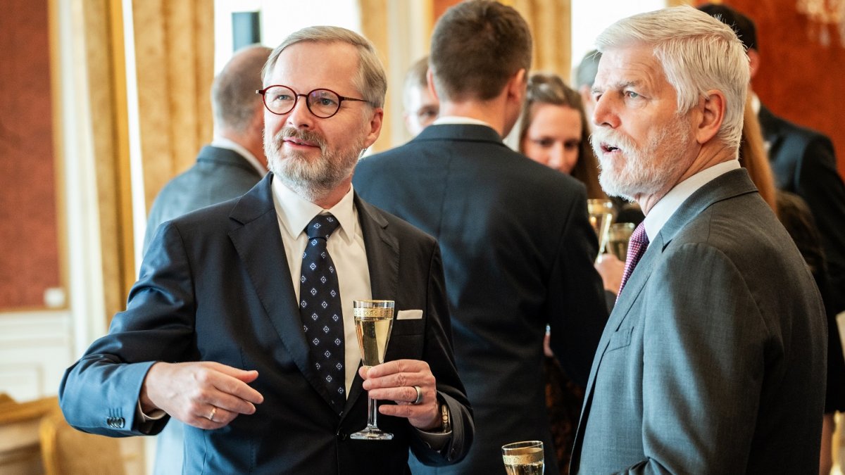 Petr Fiala a Petr Pavel