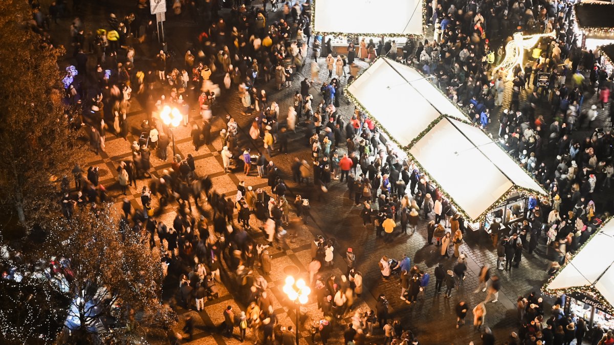 Vánoční trhy na Staroměstském náměstí v Praze 2024