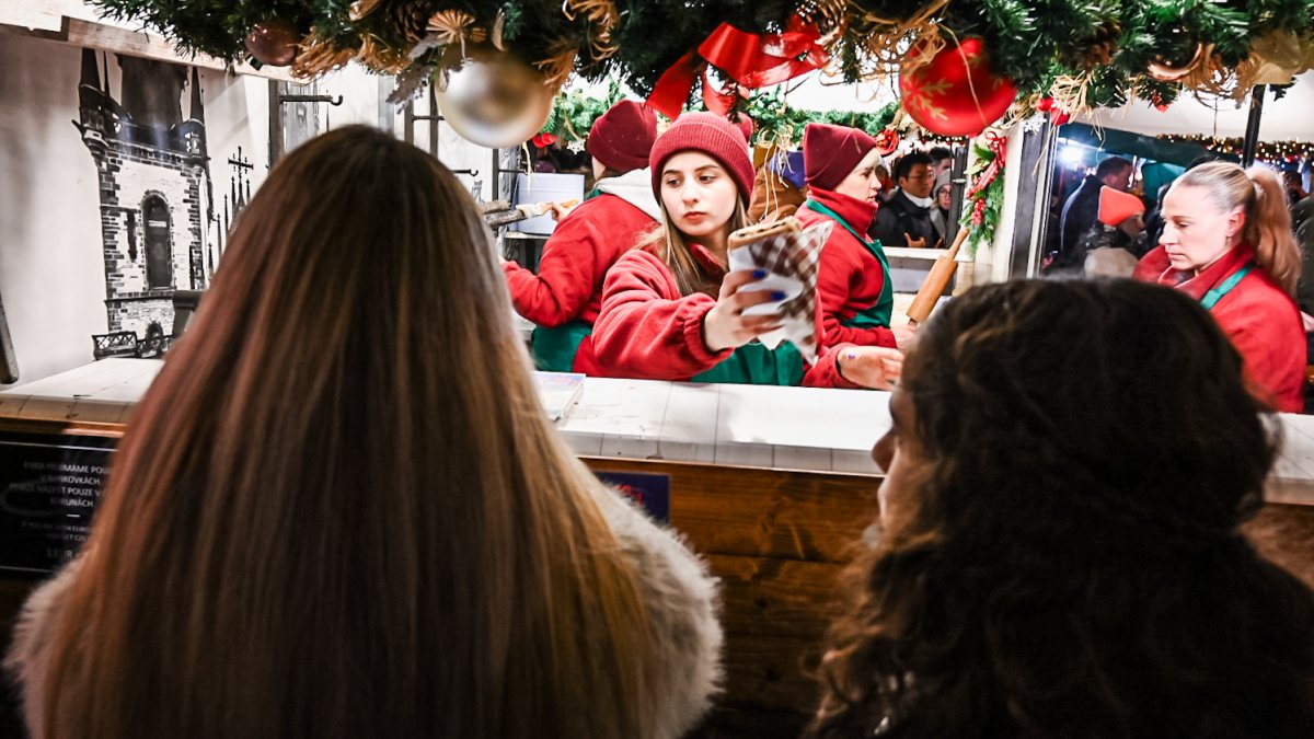 Vánoční trhy na Staroměstském náměstí v Praze 2024