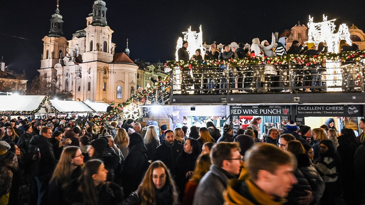 Vánoční trhy na Staroměstském náměstí v Praze 2024