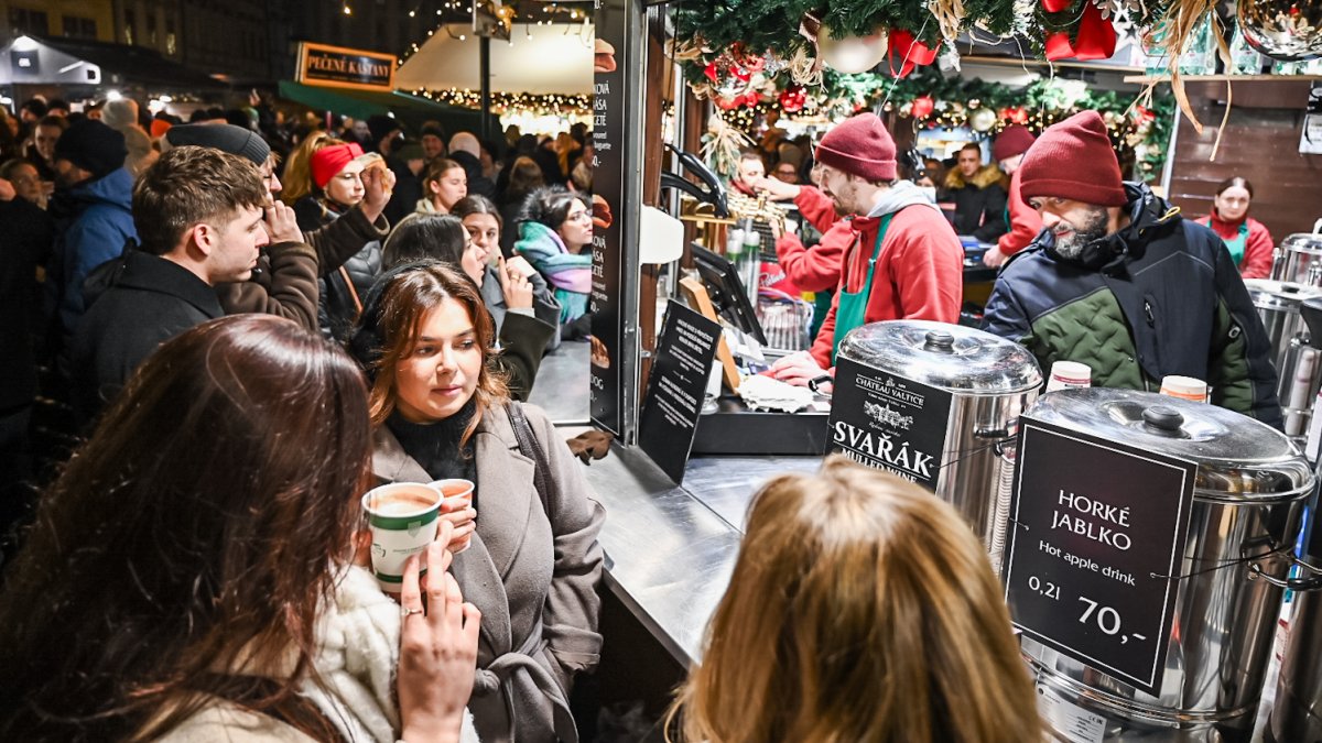 Vánoční trhy na Staroměstském náměstí v Praze 2024