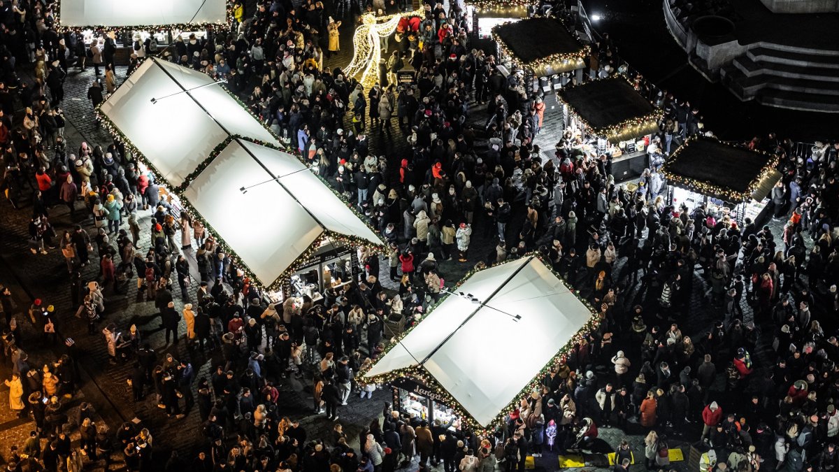 Vánoční trhy na Staroměstském náměstí v Praze 2024