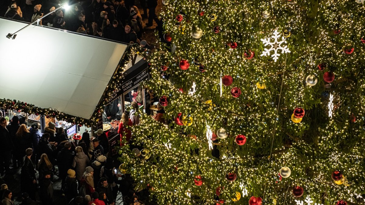 Vánoční trhy na Staroměstském náměstí v Praze 2024