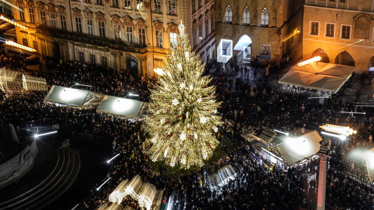 Vánoční trhy na Staroměstském náměstí v Praze 2024