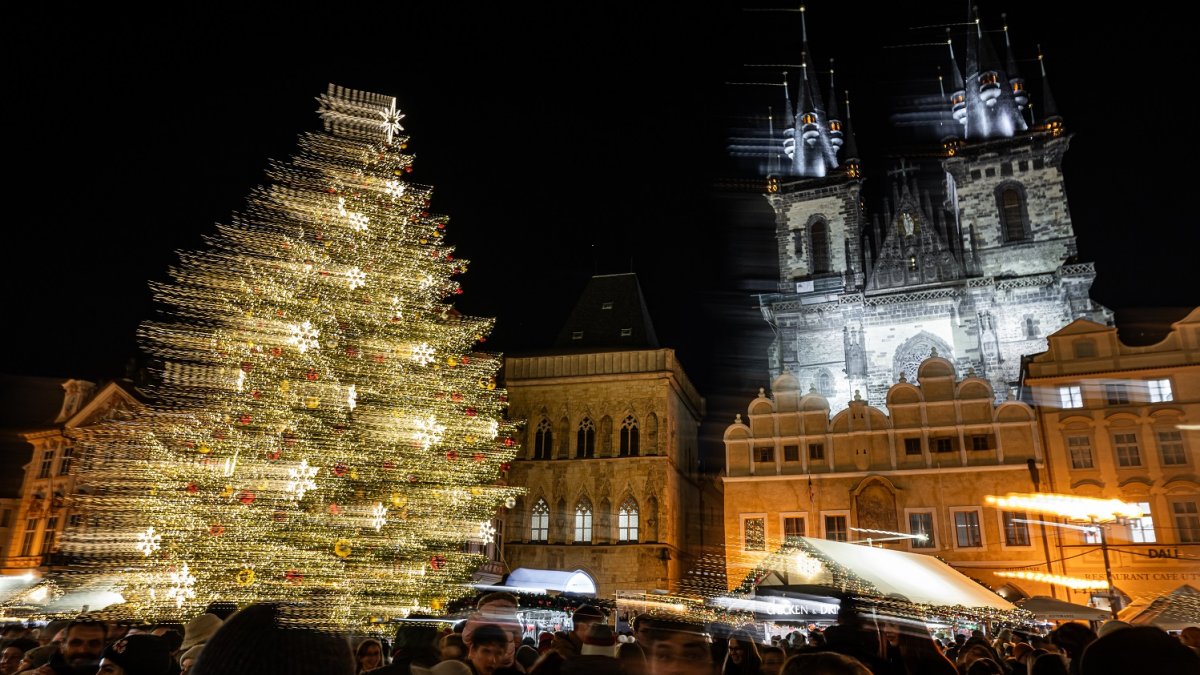 Vánoční trhy na Staroměstském náměstí v Praze 2024