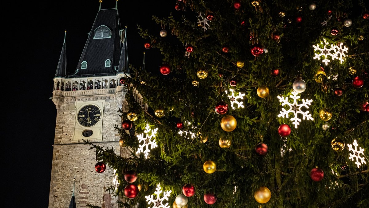 Vánoční trhy na Staroměstském náměstí v Praze 2024
