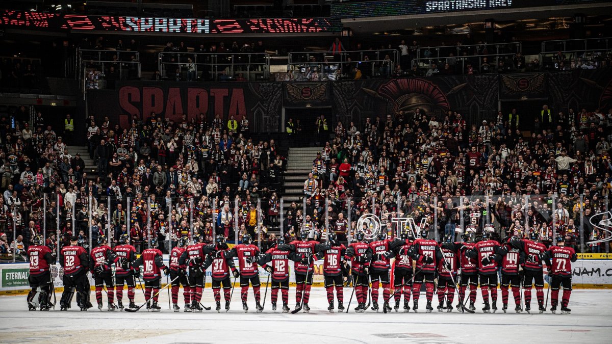HC Sparta Praha v utkání proti Mountfieldu