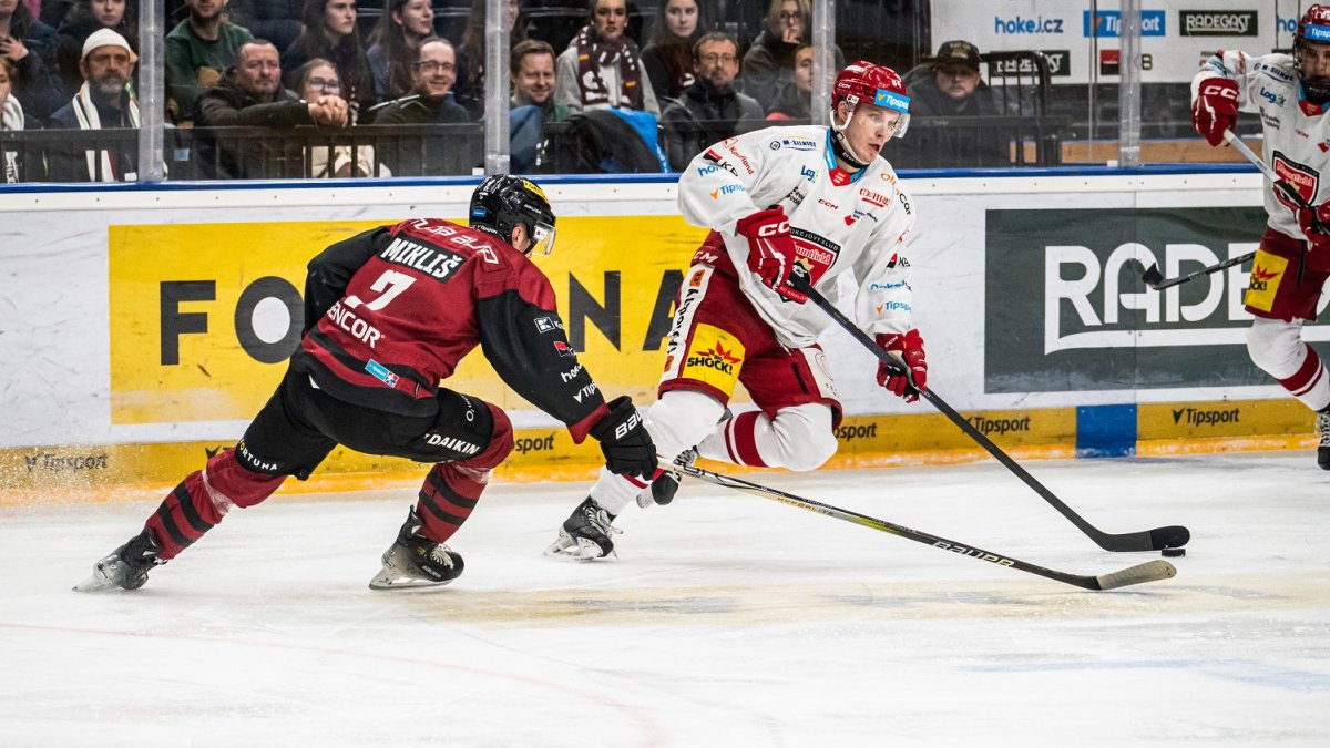 HC Sparta Praha v utkání proti Mountfieldu