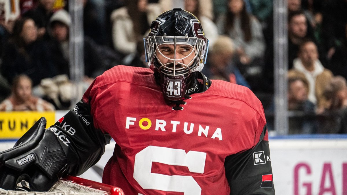 Jakub Kovář během zápasu s Mountfieldem