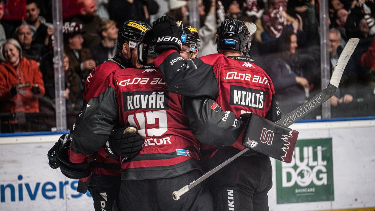 HC Sparta Praha v utkání proti Mountfieldu
