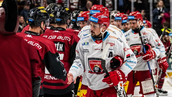 HC Sparta Praha v utkání proti Mountfieldu