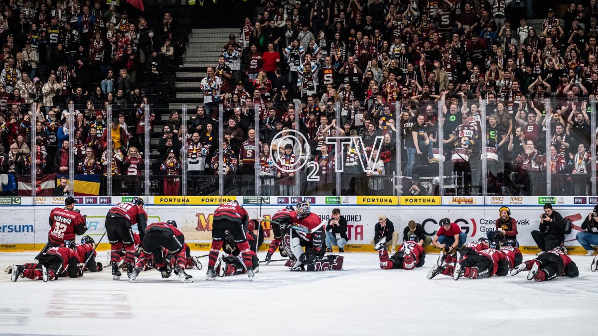 HC Sparta Praha v utkání proti Mountfieldu