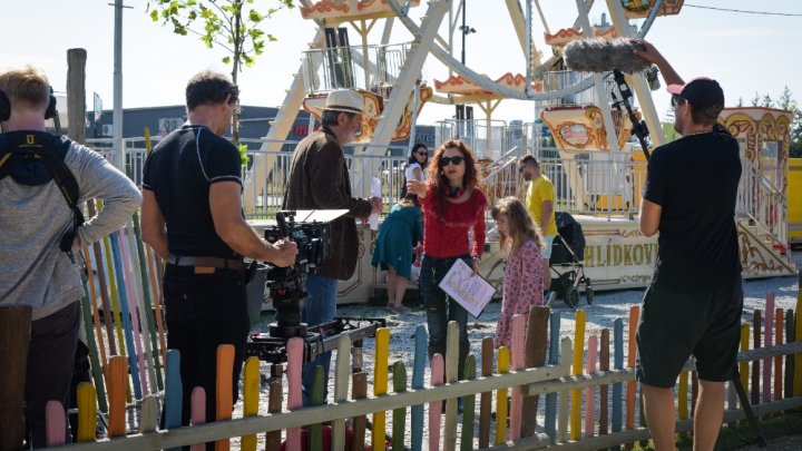 Natáčení filmu Krtkův svět