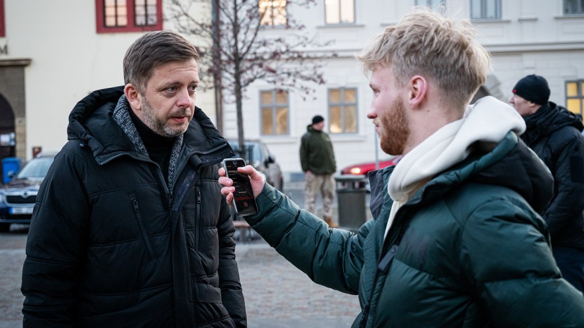 Vít Rakušan na setkání s příznivci v Brandýse nad Labem (20.1.2025)