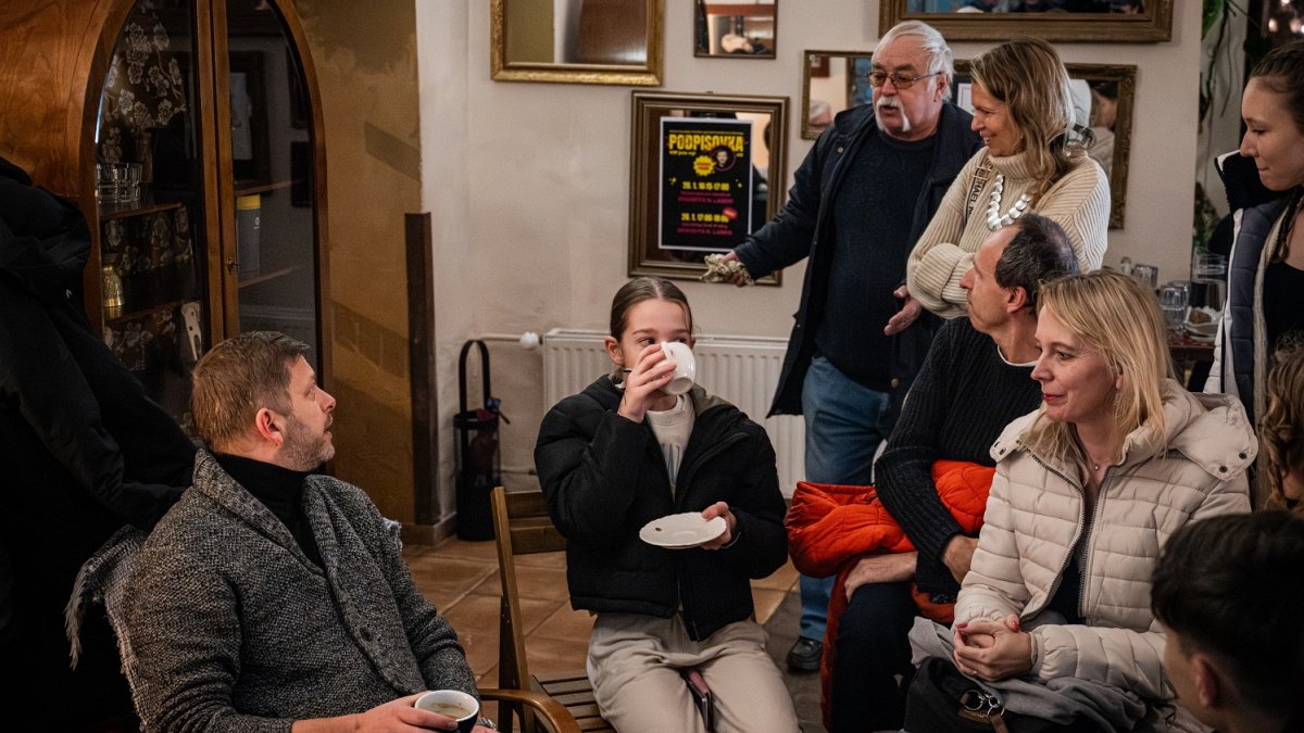 Vít Rakušan na setkání s příznivci v Brandýse nad Labem (20.1.2025)