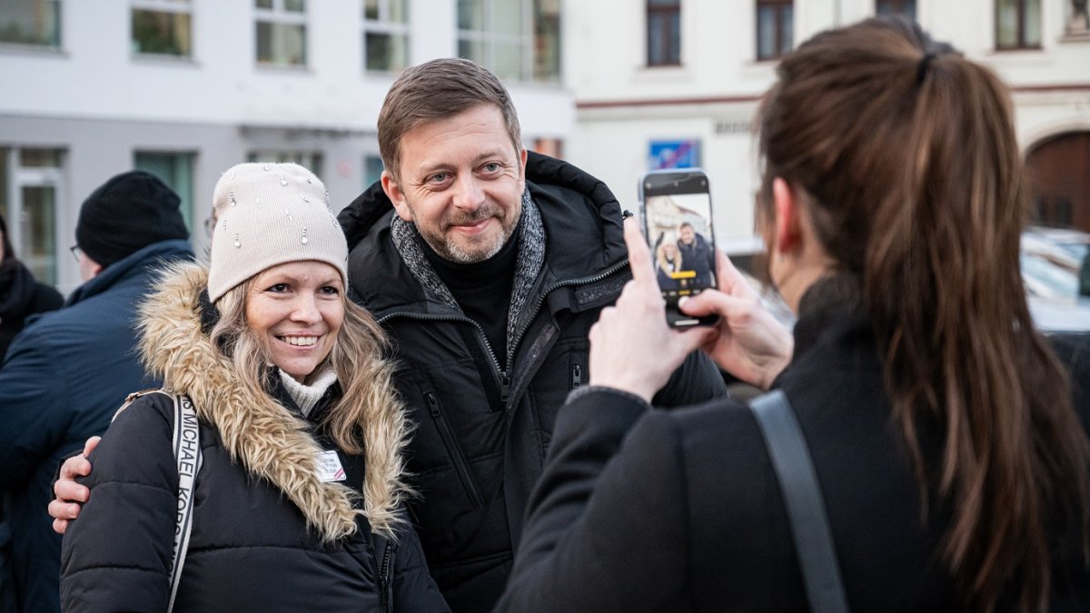Vít Rakušan na setkání s příznivci v Brandýse nad Labem (20.1.2025)