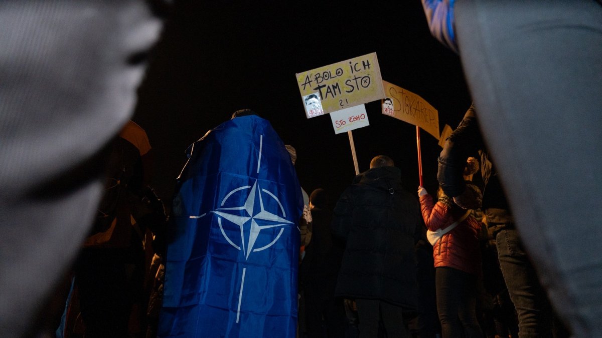 Protivládní protesty v Bratislavě (24.1.2025)