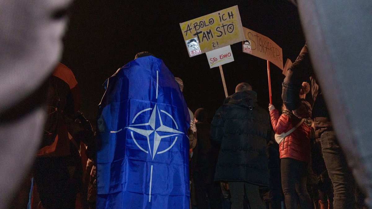 Protivládní protesty v Bratislavě (24.1.2025)