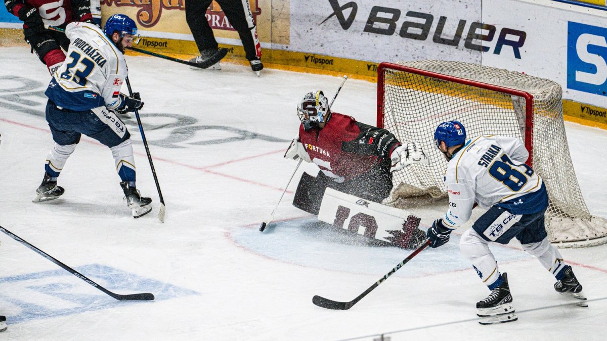 Hokejisté Sparty porazili Kladno 5:2