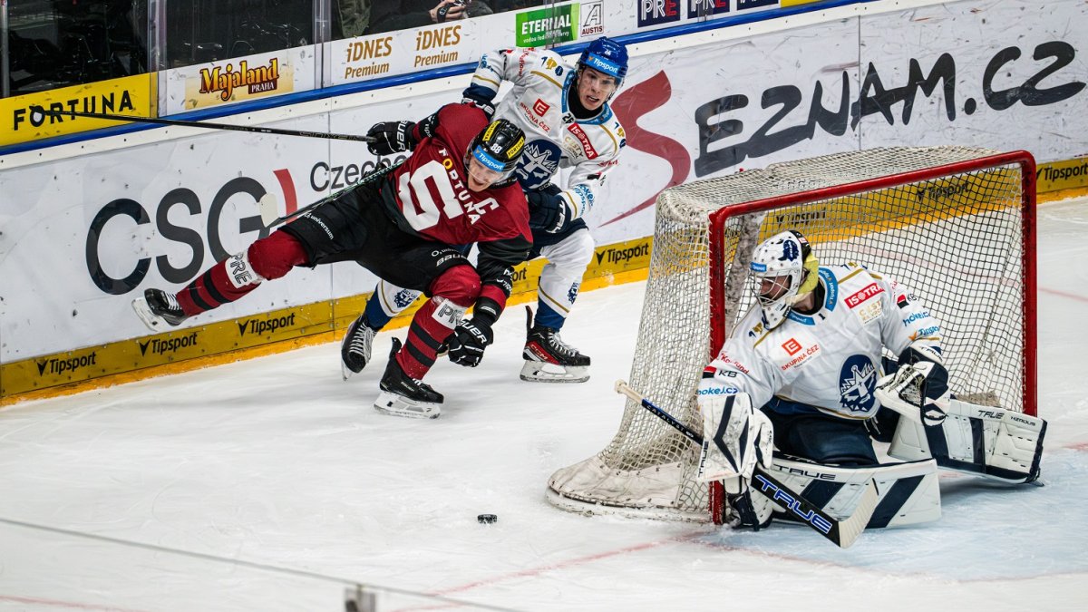 Hokejisté Sparty porazili Kladno 5:2