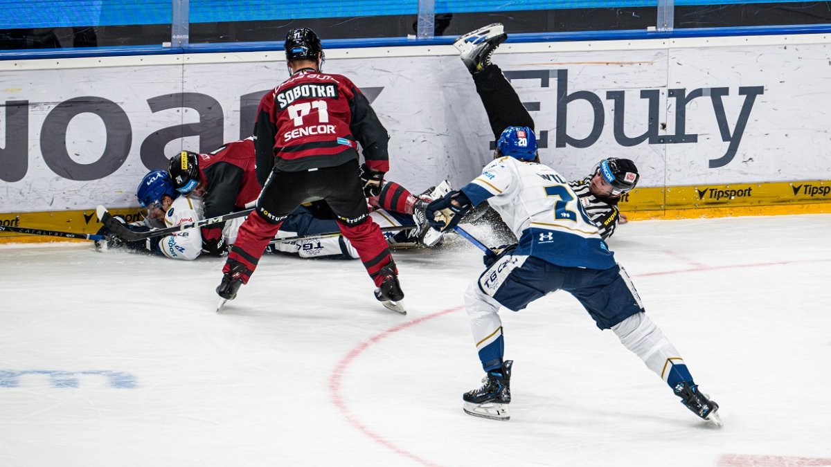 Hokejisté Sparty porazili Kladno 5:2