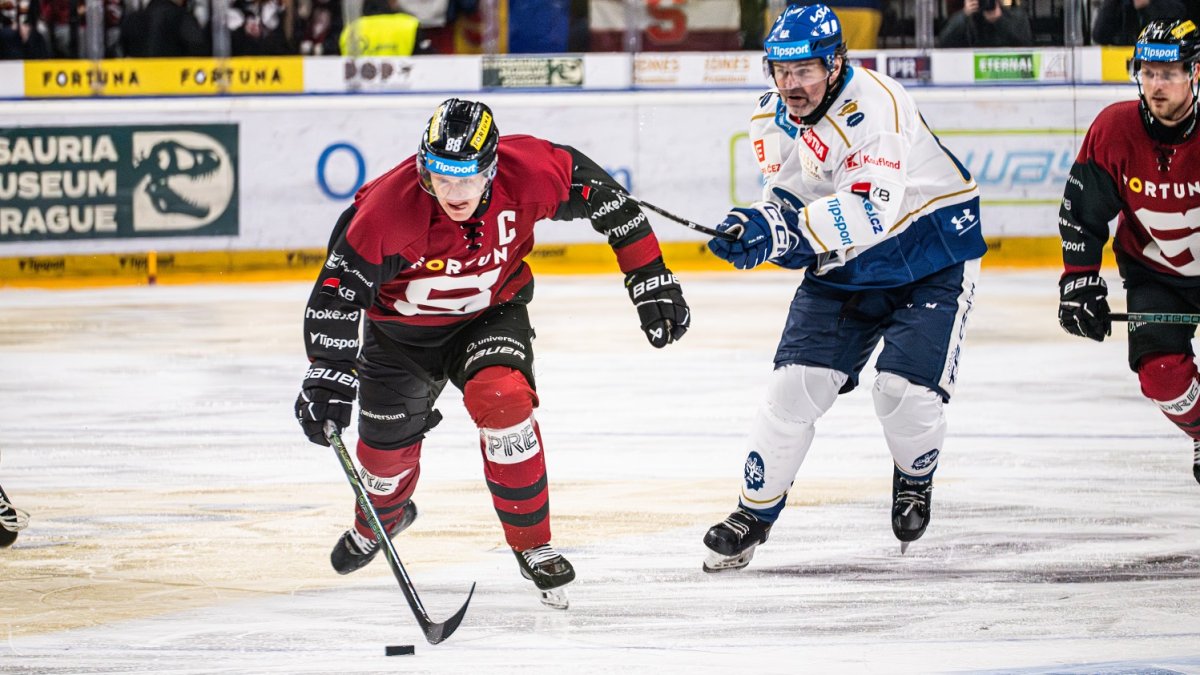 Hokejisté Sparty porazili Kladno 5:2