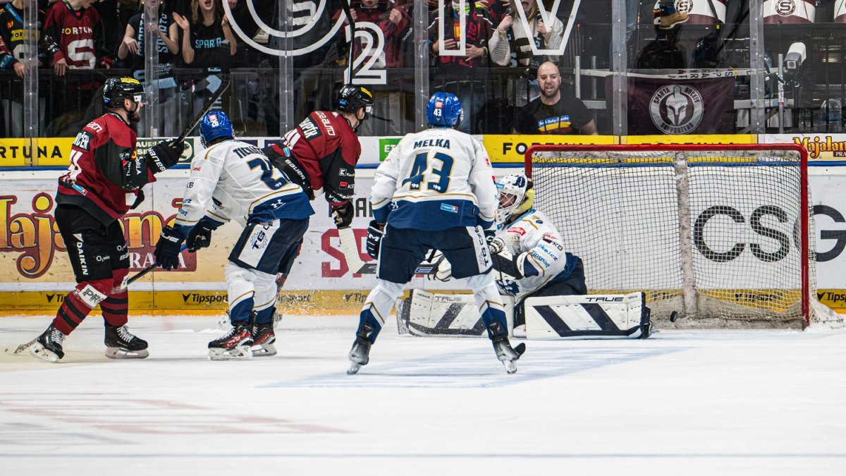Hokejisté Sparty porazili Kladno 5:2