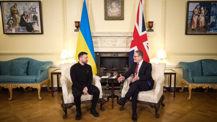 Volodymyr Zelenskyj se setkal s Keirem Starmerem