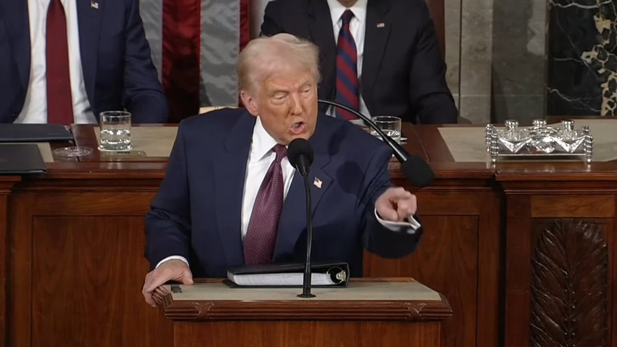 Projev Donalda Trumpa v Kongresu USA (Washington, 4. března 2025)