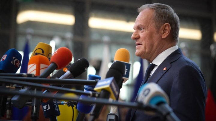 Donald Tusk na summitu EU. (6. března 2025).