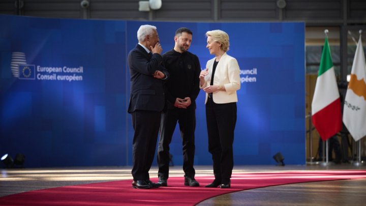 Volodymyr Zelenskyj na summitu EU 