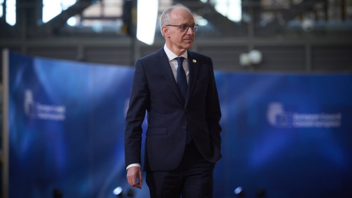 Luc Frieden na summitu EU. (6. března 2025).