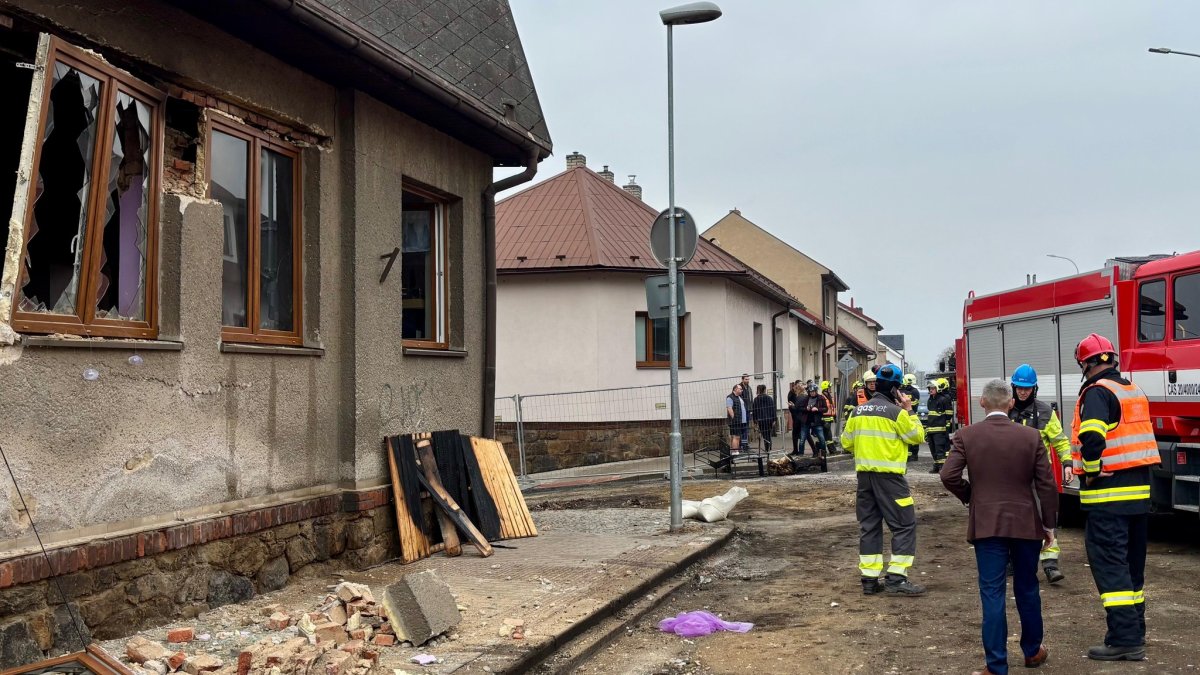 Domem v Havlíčkově Brodě otřásl výbuch. (24.3.2025)