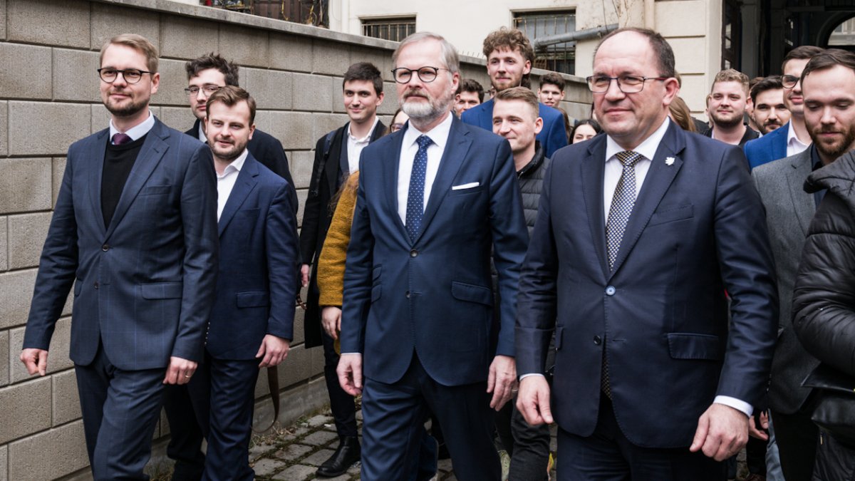 Strany Spolu podepsaly koaliční smlouvu. (25.3.2025)