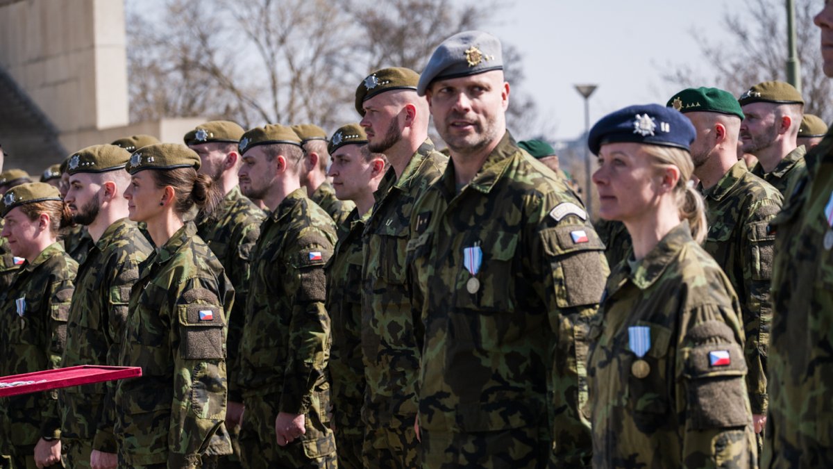 Návrat vojáků ze zahraničních misí