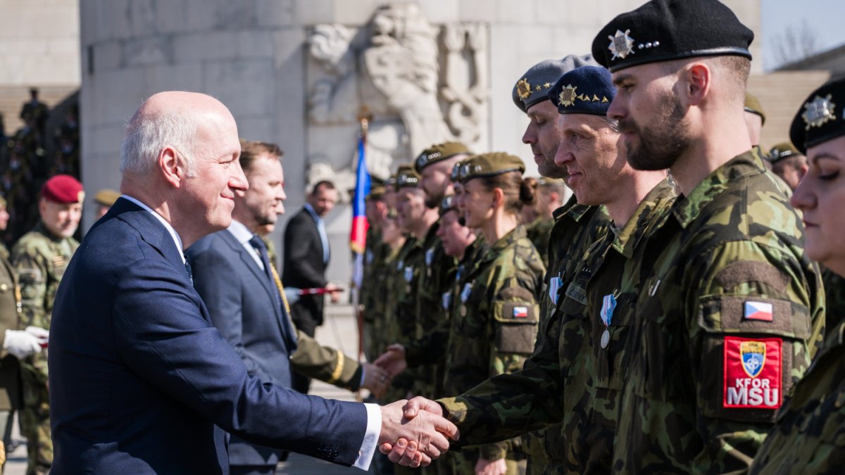 Návrat vojáků ze zahraničních misí