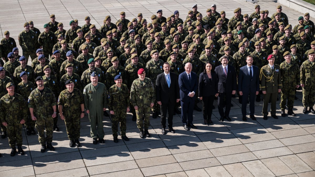 Návrat vojáků ze zahraničních misí