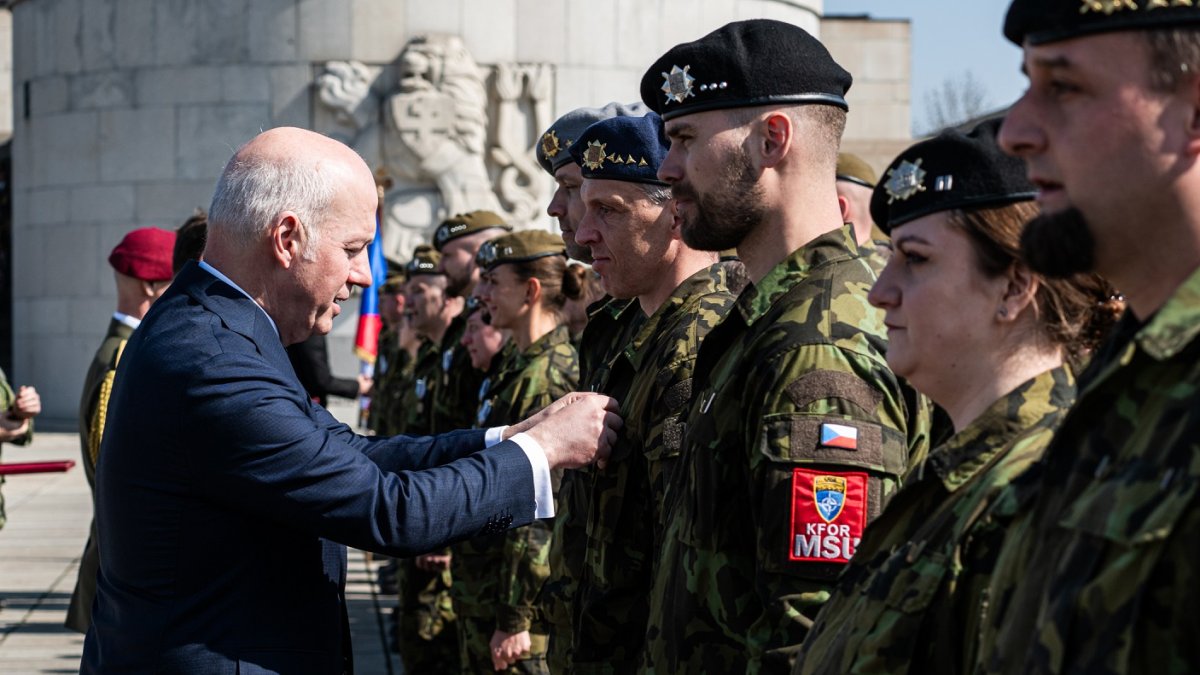 Návrat vojáků ze zahraničních misí