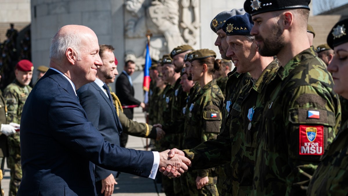 Návrat vojáků ze zahraničních misí