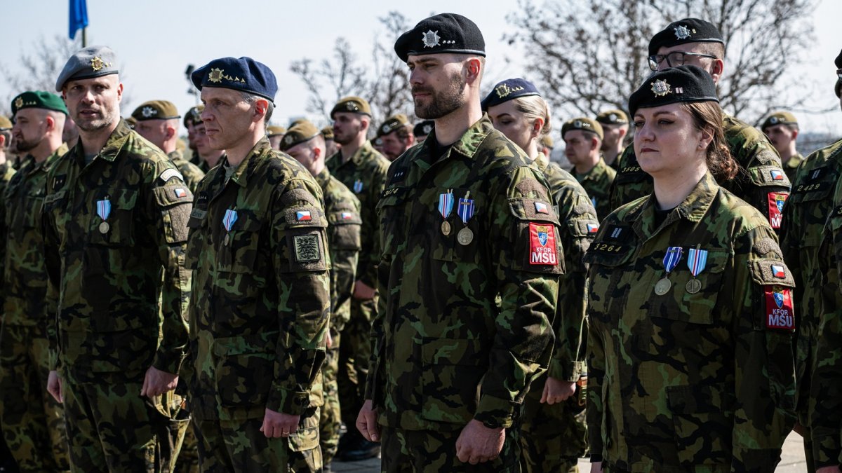 Návrat vojáků ze zahraničních misí