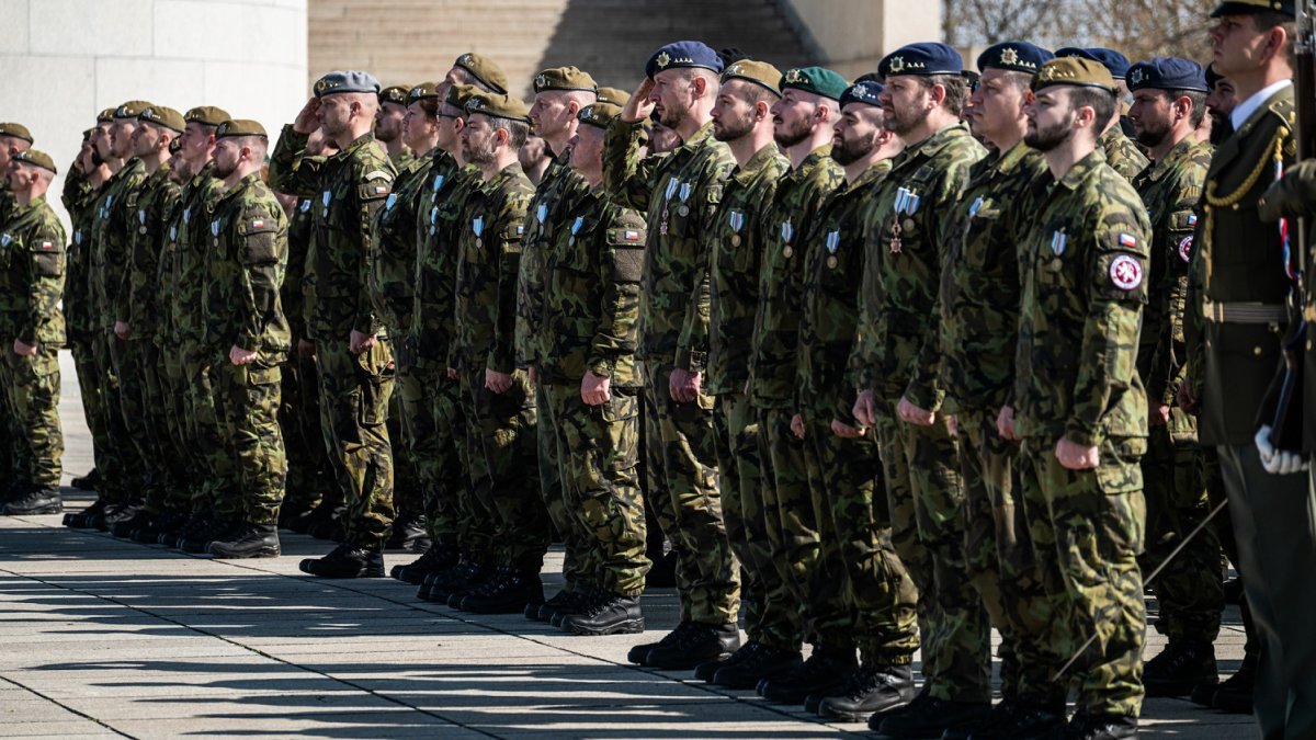 Návrat vojáků ze zahraničních misí