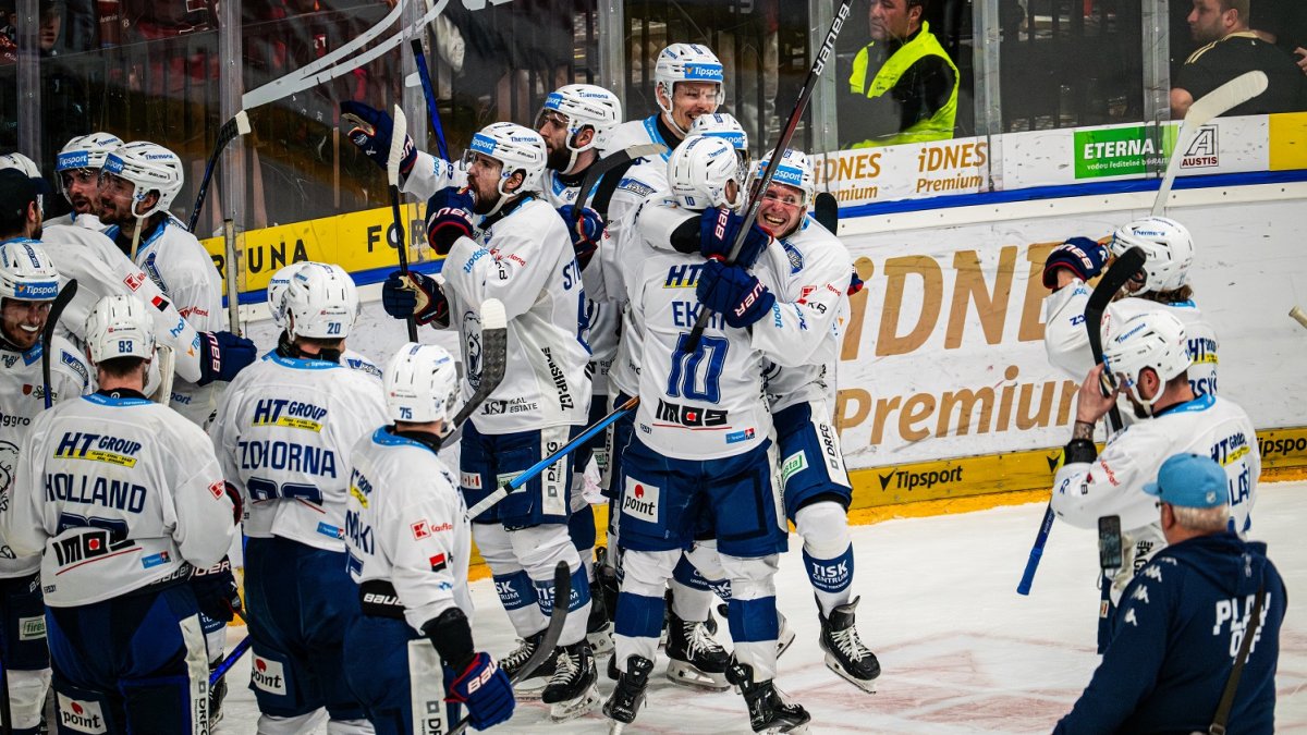 Kometa Brno získala extraligový titul. 