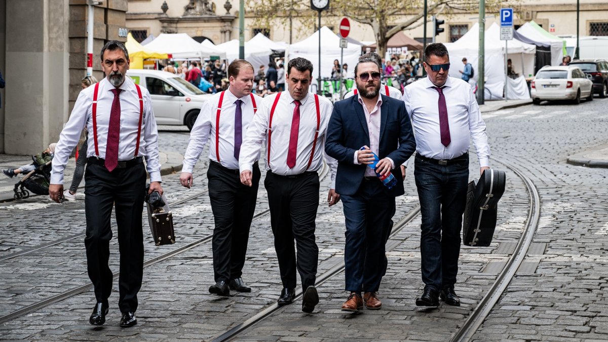 V Praze proběhlo poslední rozloučení s Annou Slováčkovou. (15.4.2025)