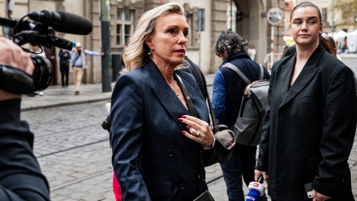 V Praze proběhlo poslední rozloučení s Annou Slováčkovou. (15.4.2025)