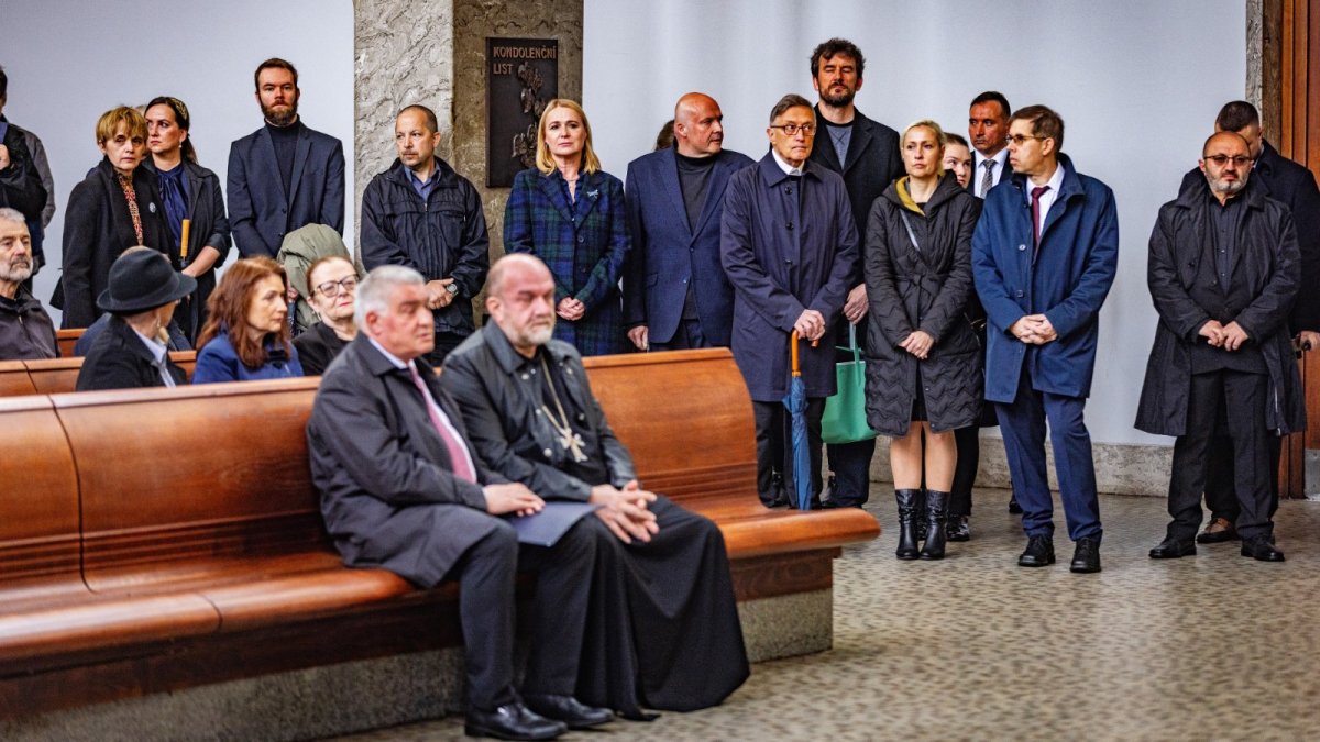 Pohřeb Jaromíra Štětiny