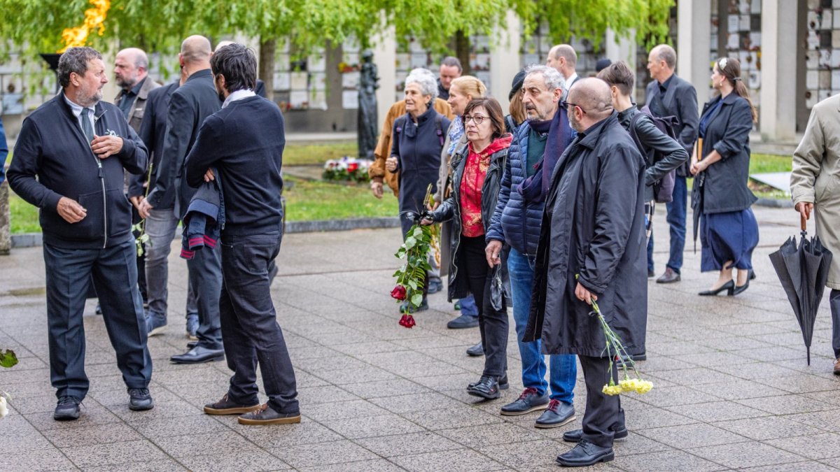 Pohřeb Jaromíra Štětiny